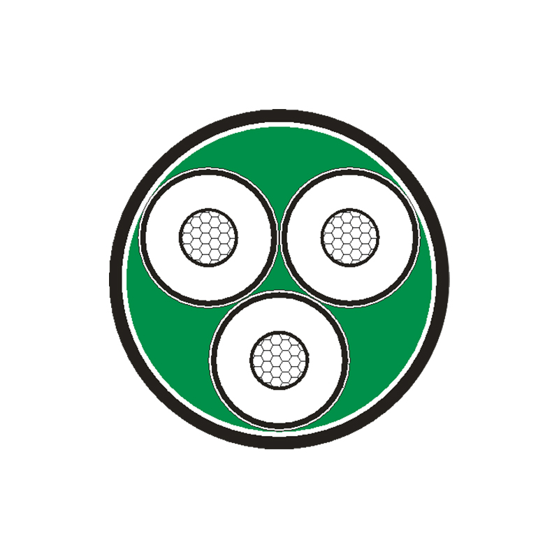 정격전압 3.6/6kV -26/35kV용 XLPE 절연 전원 케이블