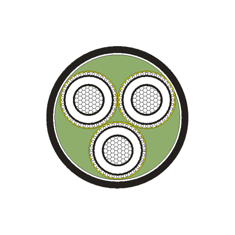 정격전압 3.6/6kV -26/35kV용 XLPE 절연 전원 케이블