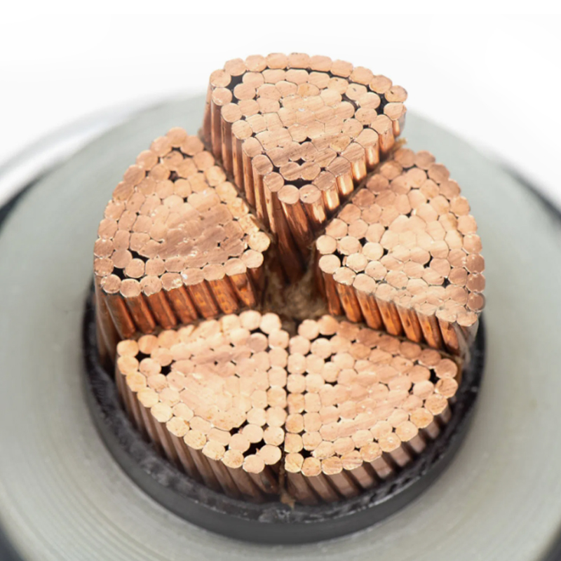 290/500kV의 정격 전압을 위한 XLPE 절연 케이블 골판지 알루미늄 외장